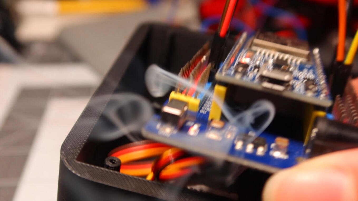 burned a voltage regulator...