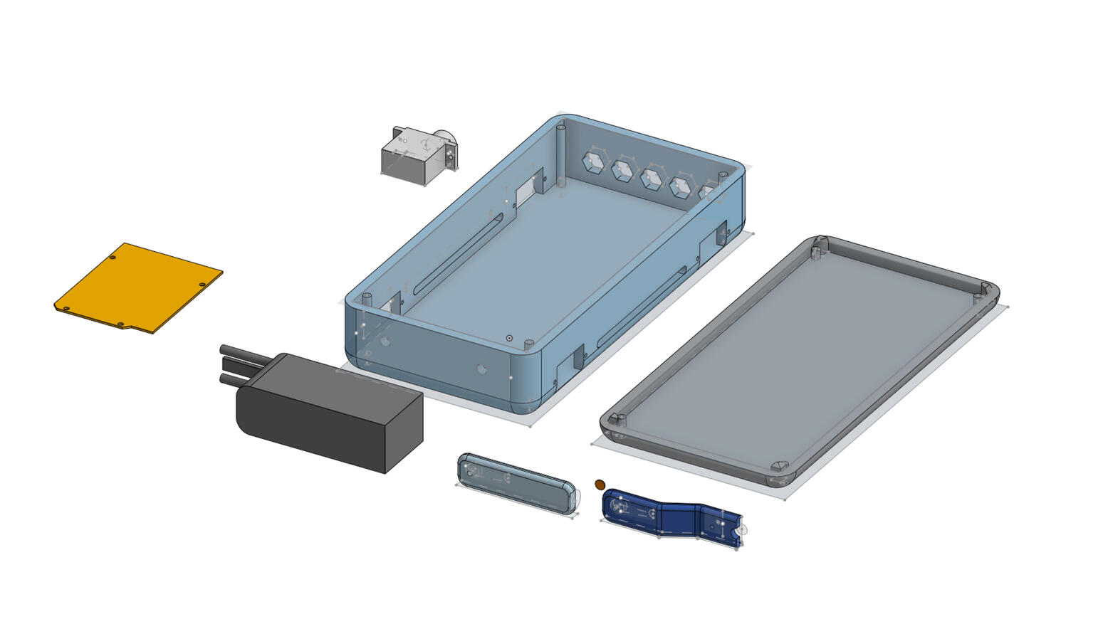 The new design for Dot, including some components