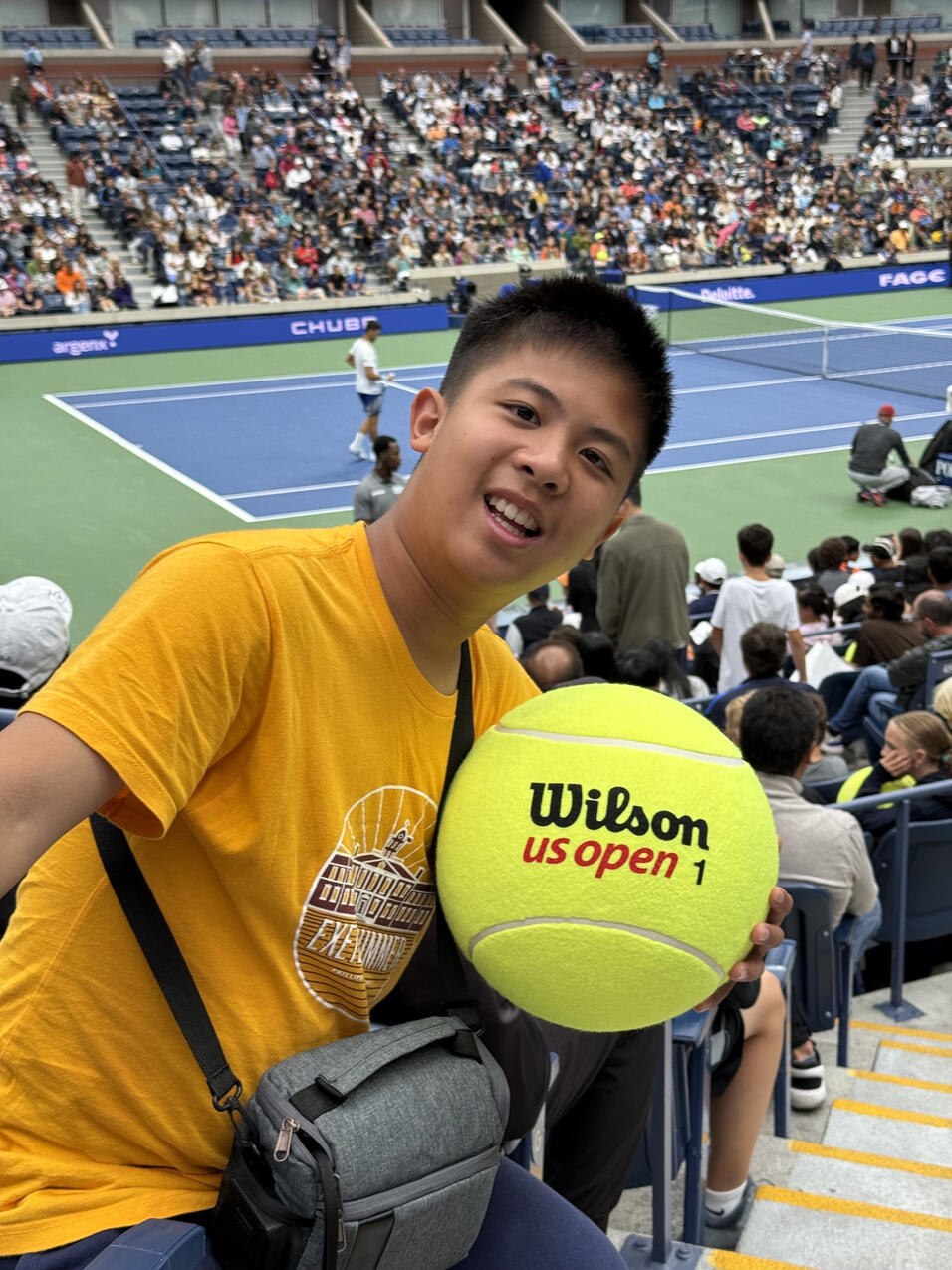 I went to see the US Open in New York this summer
