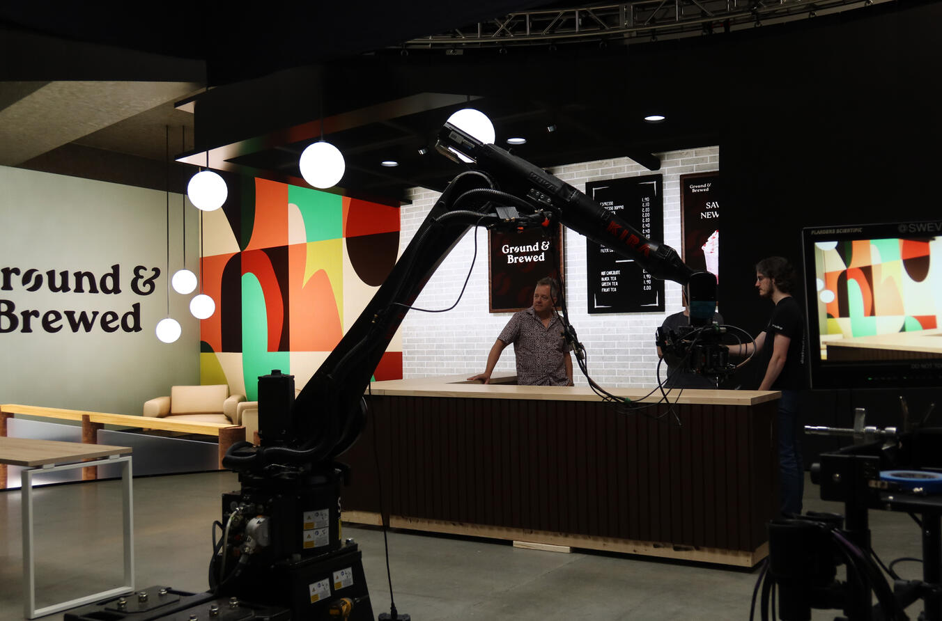 Behind the scenes tour of making an ad